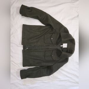 Avec Les Filles Dark Green Outerwear